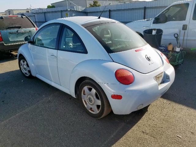 3VWCD21C4YM489238 - 2000 VOLKSWAGEN NEW BEETLE ლურჯი ფოტო 3