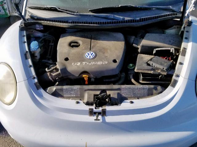 3VWCD21C4YM489238 - 2000 VOLKSWAGEN NEW BEETLE ლურჯი ფოტო 7