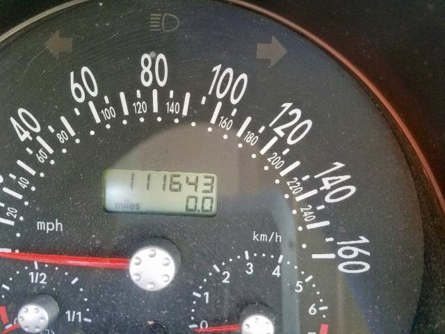 3VWCD21C4YM489238 - 2000 VOLKSWAGEN NEW BEETLE ლურჯი ფოტო 8