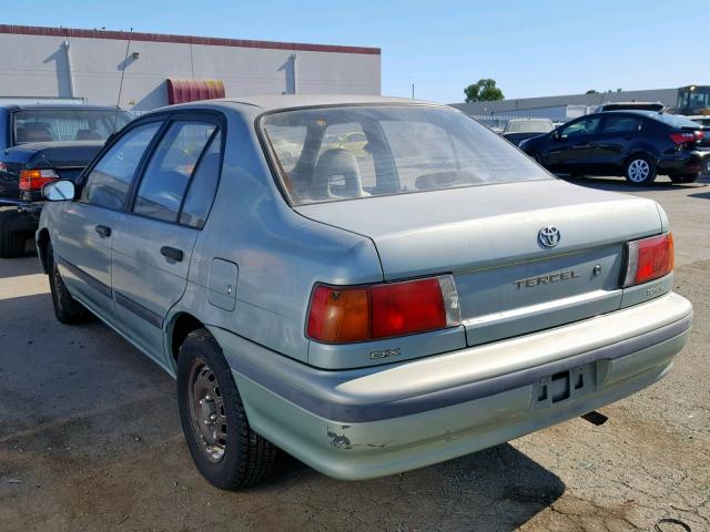 JT2EL43A6M0060307 - 1991 TOYOTA TERCEL DEL BLUE photo 3