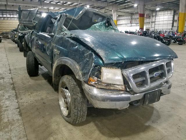 1FTZR15X7WTA54993 - 1998 FORD RANGER SUP GREEN photo 1