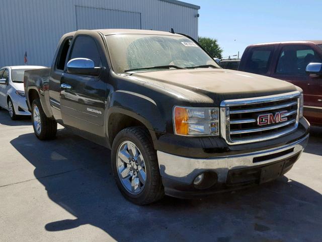 1GTR1VE03CZ281026 - 2012 GMC SIERRA C15 BLACK photo 1