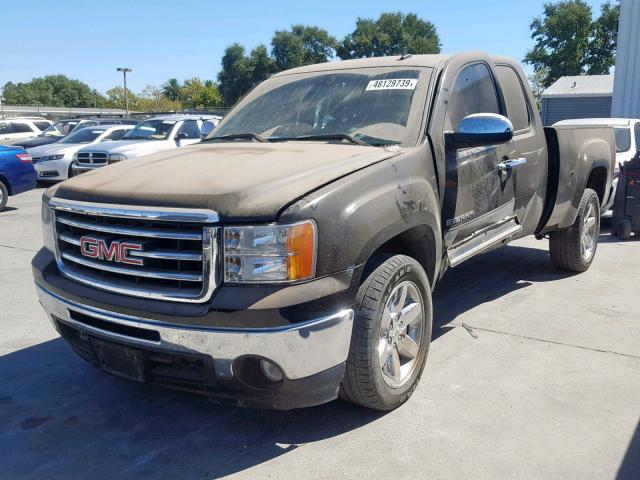 1GTR1VE03CZ281026 - 2012 GMC SIERRA C15 BLACK photo 2