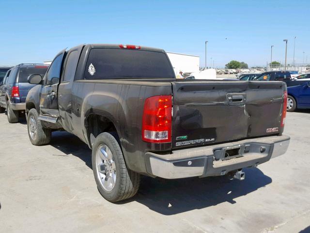 1GTR1VE03CZ281026 - 2012 GMC SIERRA C15 BLACK photo 3