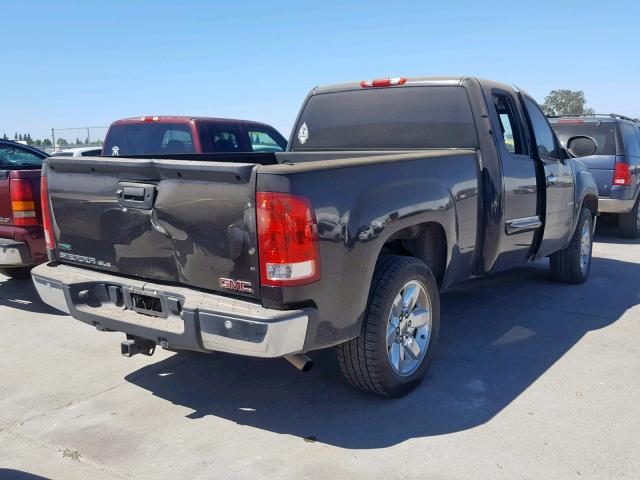 1GTR1VE03CZ281026 - 2012 GMC SIERRA C15 BLACK photo 4