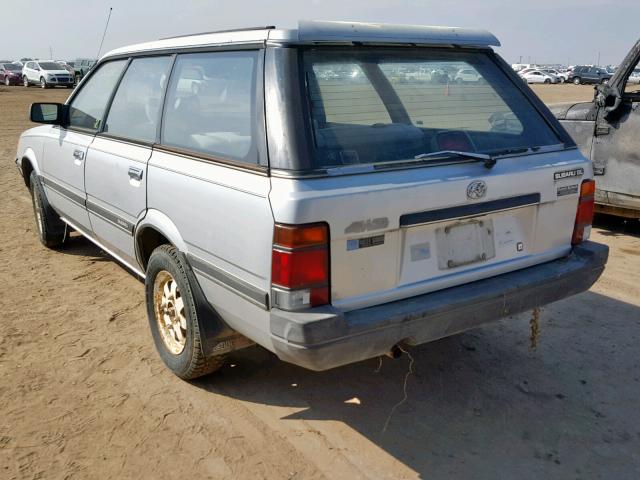 JF2AN53B4GF446662 - 1986 SUBARU GL 4WD SILVER photo 3