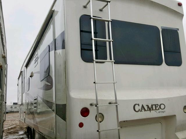 16F62E5RX81A09094 - 2008 5TH TRAILER WHITE photo 3