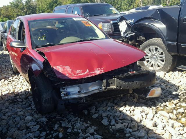 1G8AJ55F17Z171240 - 2007 SATURN ION LEVEL BURGUNDY photo 1