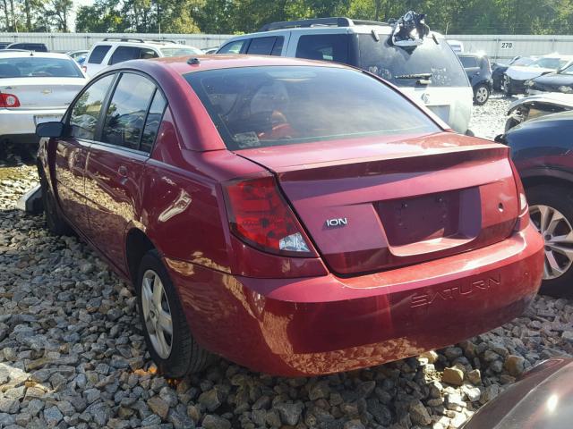 1G8AJ55F17Z171240 - 2007 SATURN ION LEVEL BURGUNDY photo 4