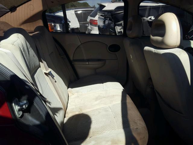 1G8AJ55F17Z171240 - 2007 SATURN ION LEVEL BURGUNDY photo 6