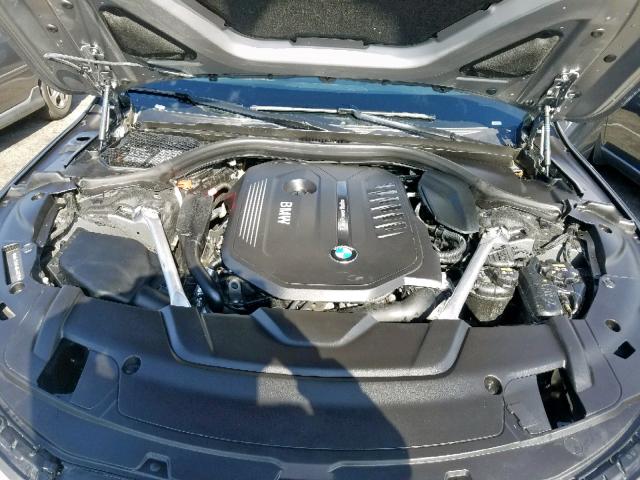 WBA7E2C54KB454579 - 2019 BMW 740 I GRAY photo 7