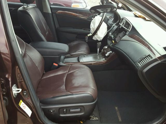 4T1BK3DB9CU464946 - 2012 TOYOTA AVALON BAS MAROON photo 5