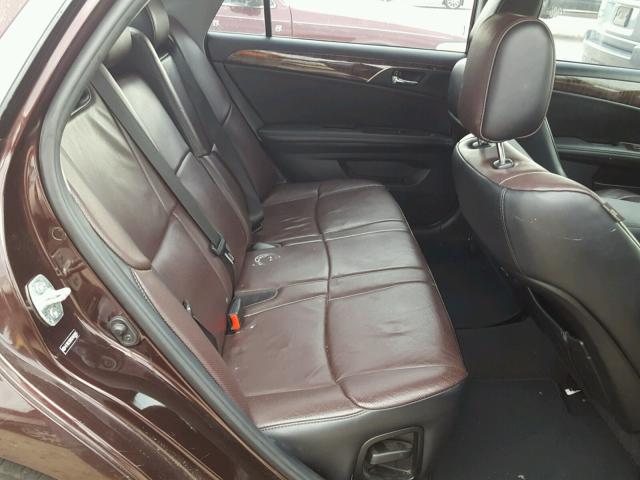 4T1BK3DB9CU464946 - 2012 TOYOTA AVALON BAS MAROON photo 6