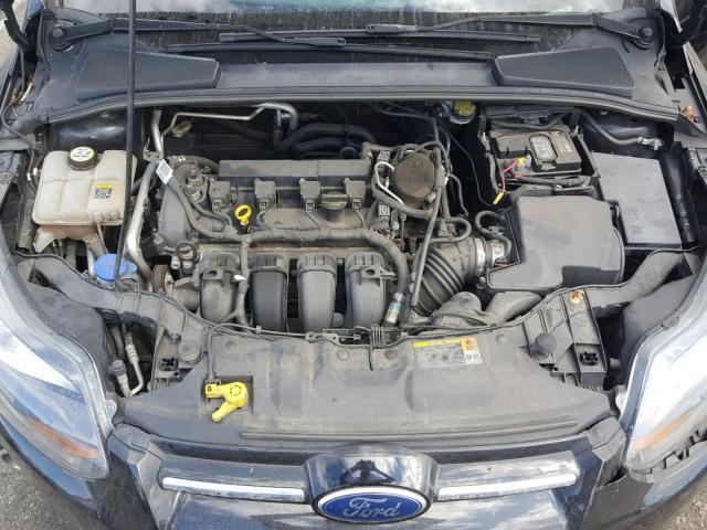 1FAHP3N29CL311591 - 2012 FORD FOCUS TITA BLACK photo 7