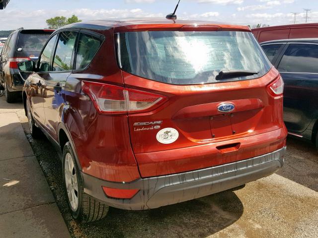 1FMCU0F76GUC07075 - 2016 FORD ESCAPE S MAROON photo 3