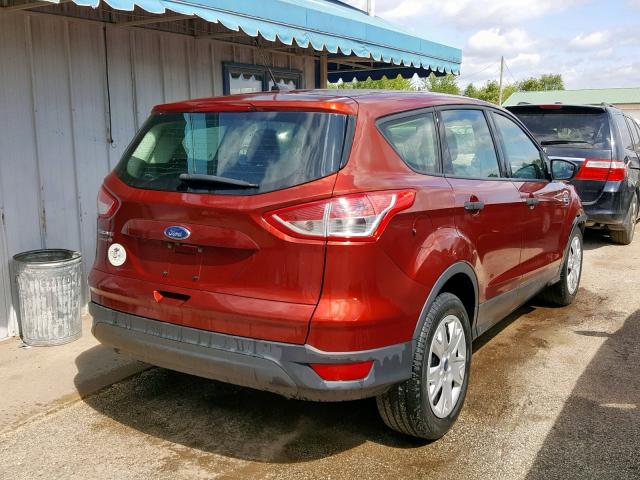 1FMCU0F76GUC07075 - 2016 FORD ESCAPE S MAROON photo 4