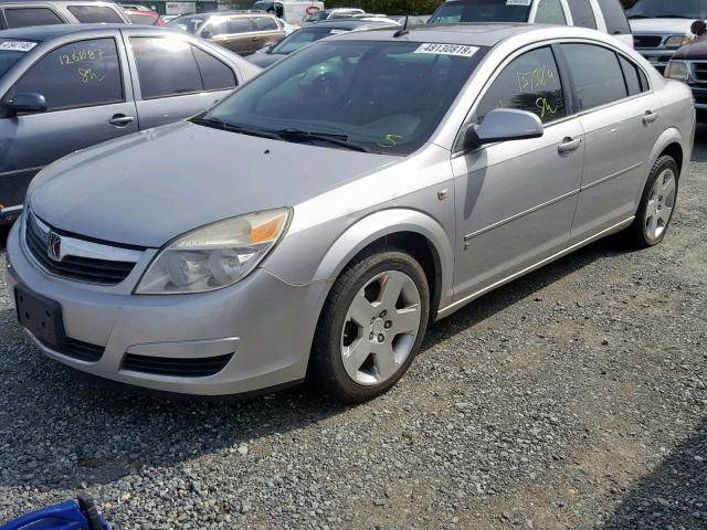 1G8ZS57N17F136865 - 2007 SATURN AURA XE SILVER photo 2