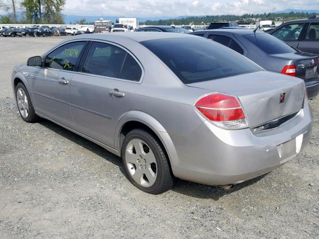 1G8ZS57N17F136865 - 2007 SATURN AURA XE SILVER photo 3