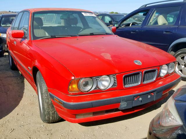 WBAHD6327SGK58210 - 1995 BMW 525 I AUTO RED photo 1