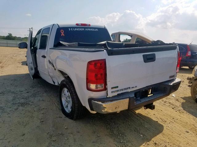 3GTP1VE00BG379520 - 2011 GMC SIERRA C15 WHITE photo 3