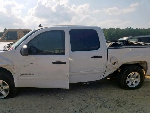 3GTP1VE00BG379520 - 2011 GMC SIERRA C15 WHITE photo 9