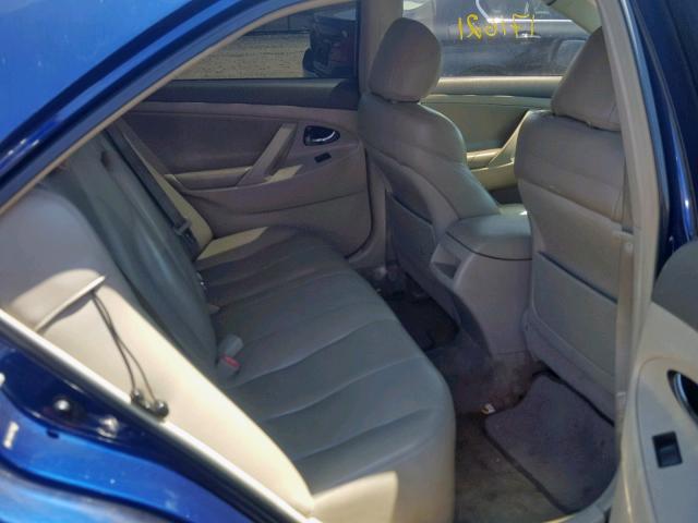 4T1BE46K27U094505 - 2007 TOYOTA CAMRY NEW BLUE photo 6