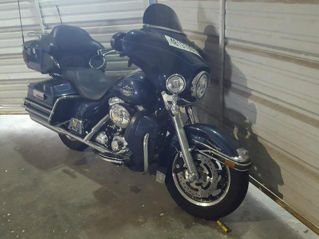 1HD1FC4128Y612056 - 2008 HARLEY-DAVIDSON FLHTCUI BLUE photo 1