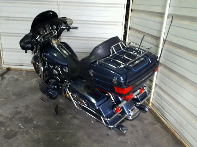 1HD1FC4128Y612056 - 2008 HARLEY-DAVIDSON FLHTCUI BLUE photo 3