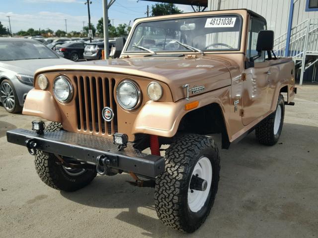 8705F1773893 - 1971 JEEP COMMANDO BROWN photo 2