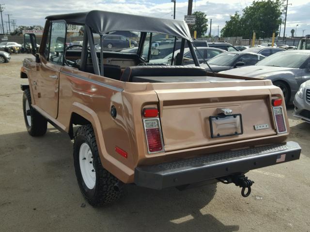 8705F1773893 - 1971 JEEP COMMANDO BROWN photo 3