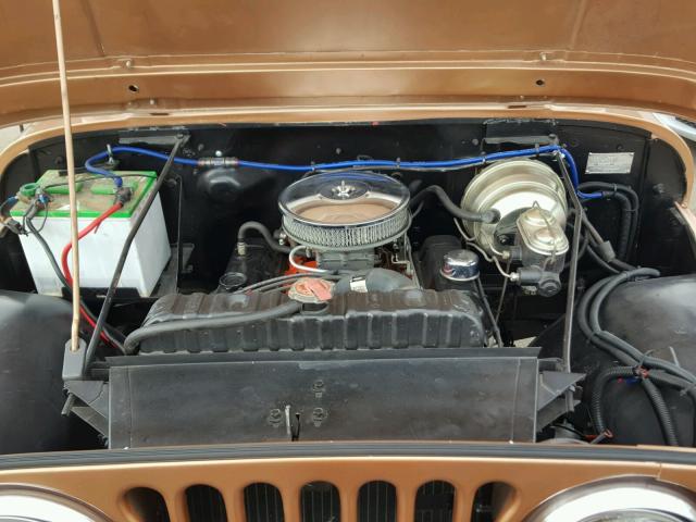 8705F1773893 - 1971 JEEP COMMANDO BROWN photo 7