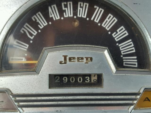 8705F1773893 - 1971 JEEP COMMANDO BROWN photo 8