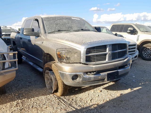 3D7KS29A47G841017 - 2007 DODGE RAM 2500 BEIGE photo 1