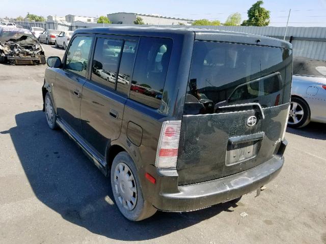 JTLKT324264092252 - 2006 TOYOTA SCION XB 黑色 照片 3