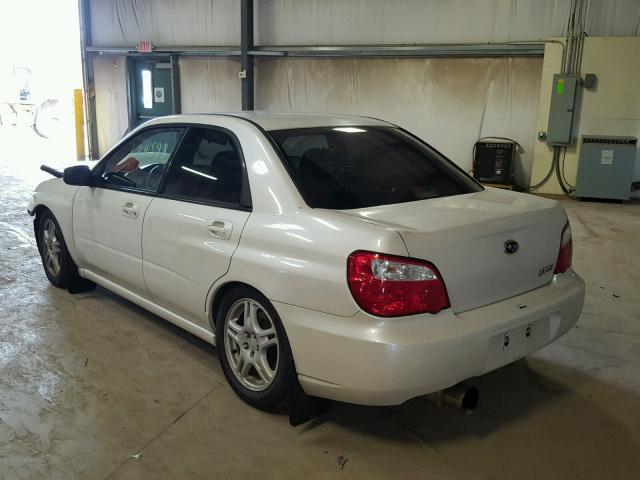 JF1GD75677G519336 - 2007 SUBARU IMPREZA WR WHITE photo 3