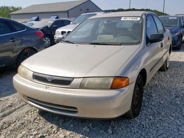 JM1BC1414V0133506 - 1997 MAZDA PROTEGE DX TAN photo 2