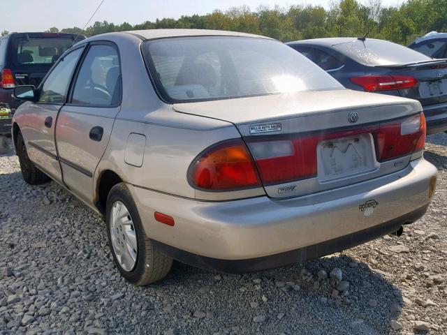 JM1BC1414V0133506 - 1997 MAZDA PROTEGE DX TAN photo 3