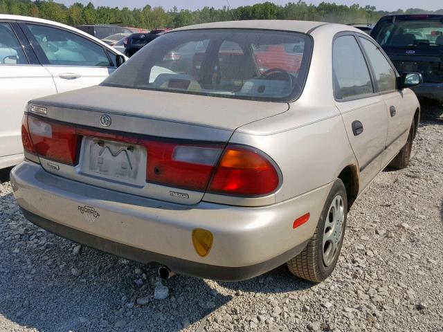 JM1BC1414V0133506 - 1997 MAZDA PROTEGE DX TAN photo 4