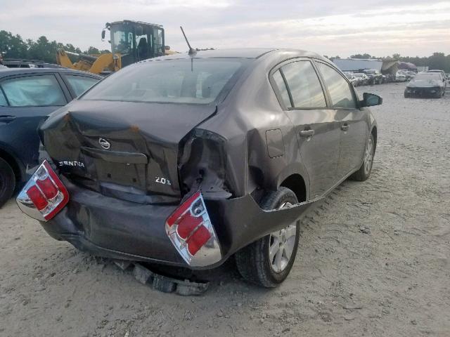 3N1AB61E37L000635 - 2007 NISSAN SENTRA 2.0 GRAY photo 4