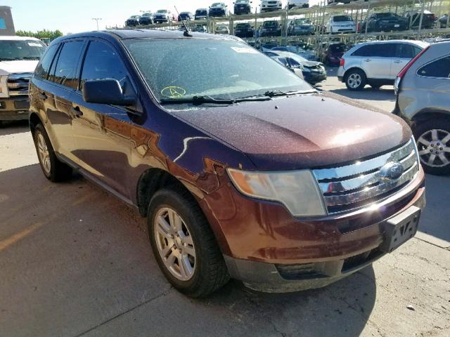 2FMDK36C19BA67387 - 2009 FORD EDGE SE MAROON photo 1