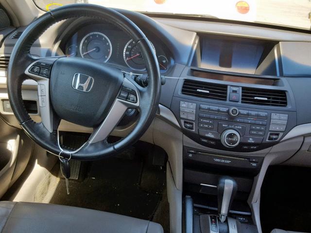 1HGCP36809A015789 - 2009 HONDA ACCORD EXL GRAY photo 9