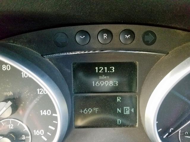 4JGBB22E87A169531 - 2007 MERCEDES-BENZ ML 320 CDI BROWN photo 8