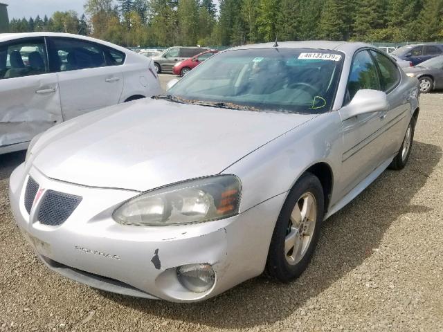 2G2WP522851208581 - 2005 PONTIAC GRAND PRIX SILVER photo 2