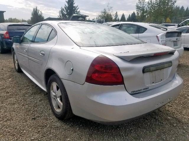 2G2WP522851208581 - 2005 PONTIAC GRAND PRIX SILVER photo 3