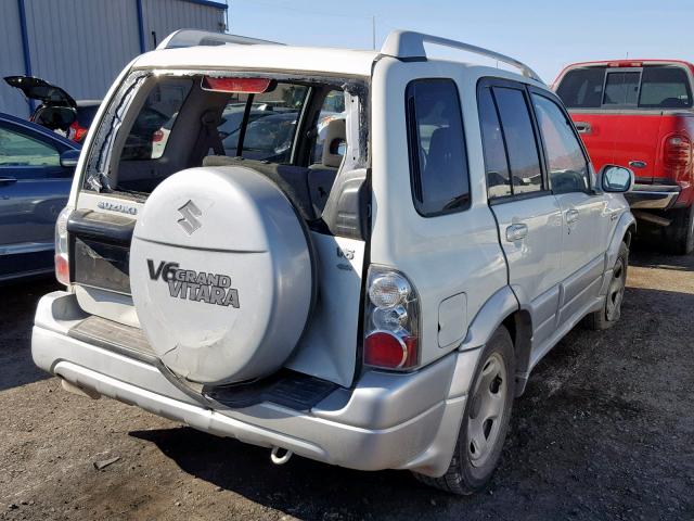 JS3TD62VX54200527 - 2005 SUZUKI GRAND VITA WHITE photo 4