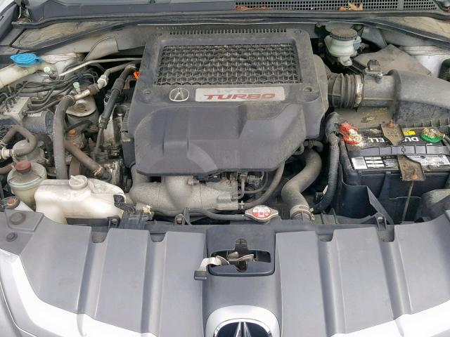 5J8TB18517A016727 - 2007 ACURA RDX TECHNO SILVER photo 7