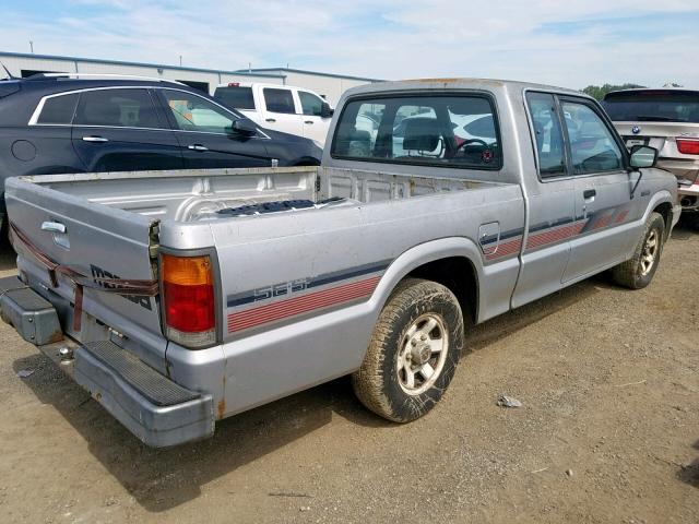 JM2UF3139K0708904 - 1989 MAZDA B2200 CAB SILVER photo 4