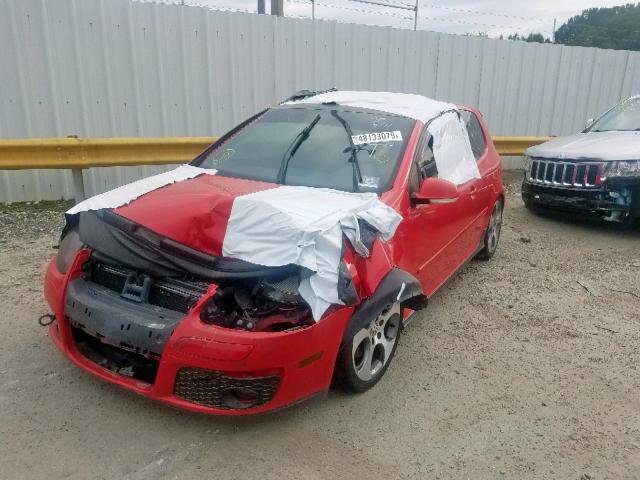 WVWFV71K07W231766 - 2007 VOLKSWAGEN NEW GTI FA RED photo 2