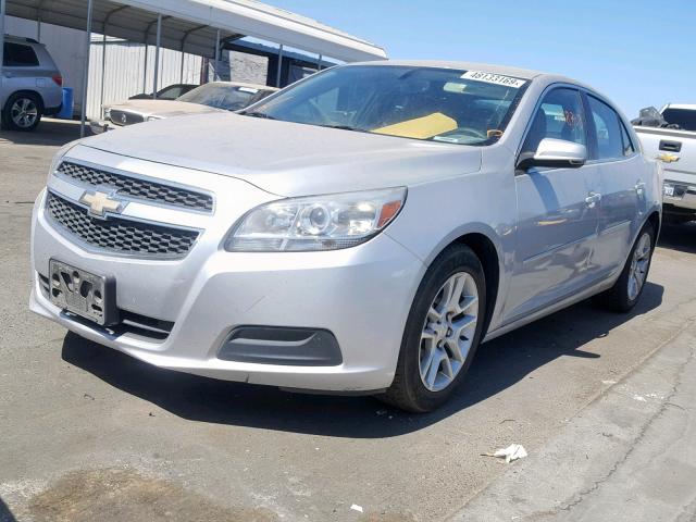 1G11C5SA2DF170032 - 2013 CHEVROLET MALIBU 1LT SILVER photo 2