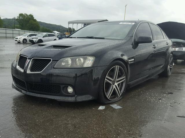 6G2EC57Y09L185109 - 2009 PONTIAC G8 GT BLACK photo 2